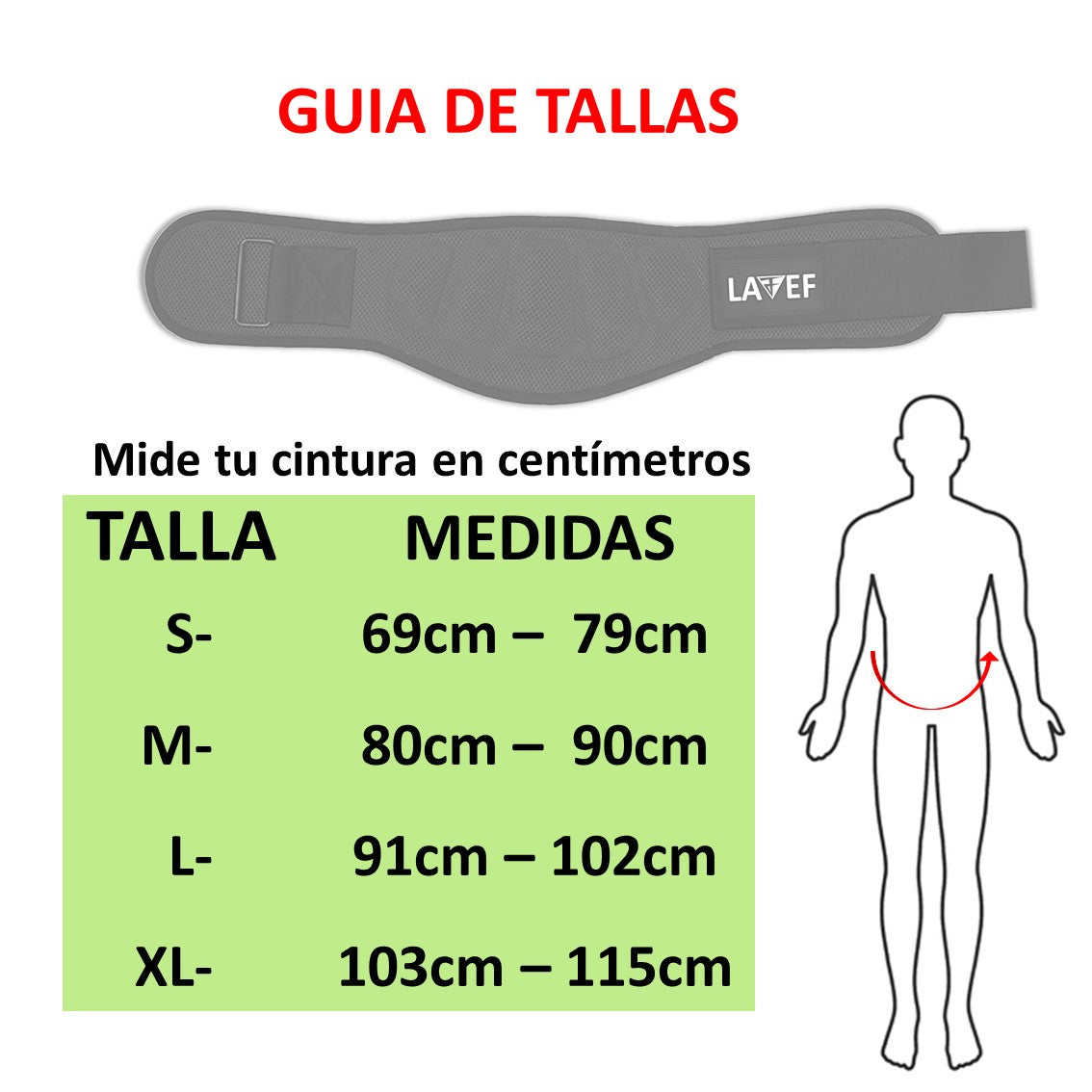 Cinturón De Fuerza (Dos Piezas)