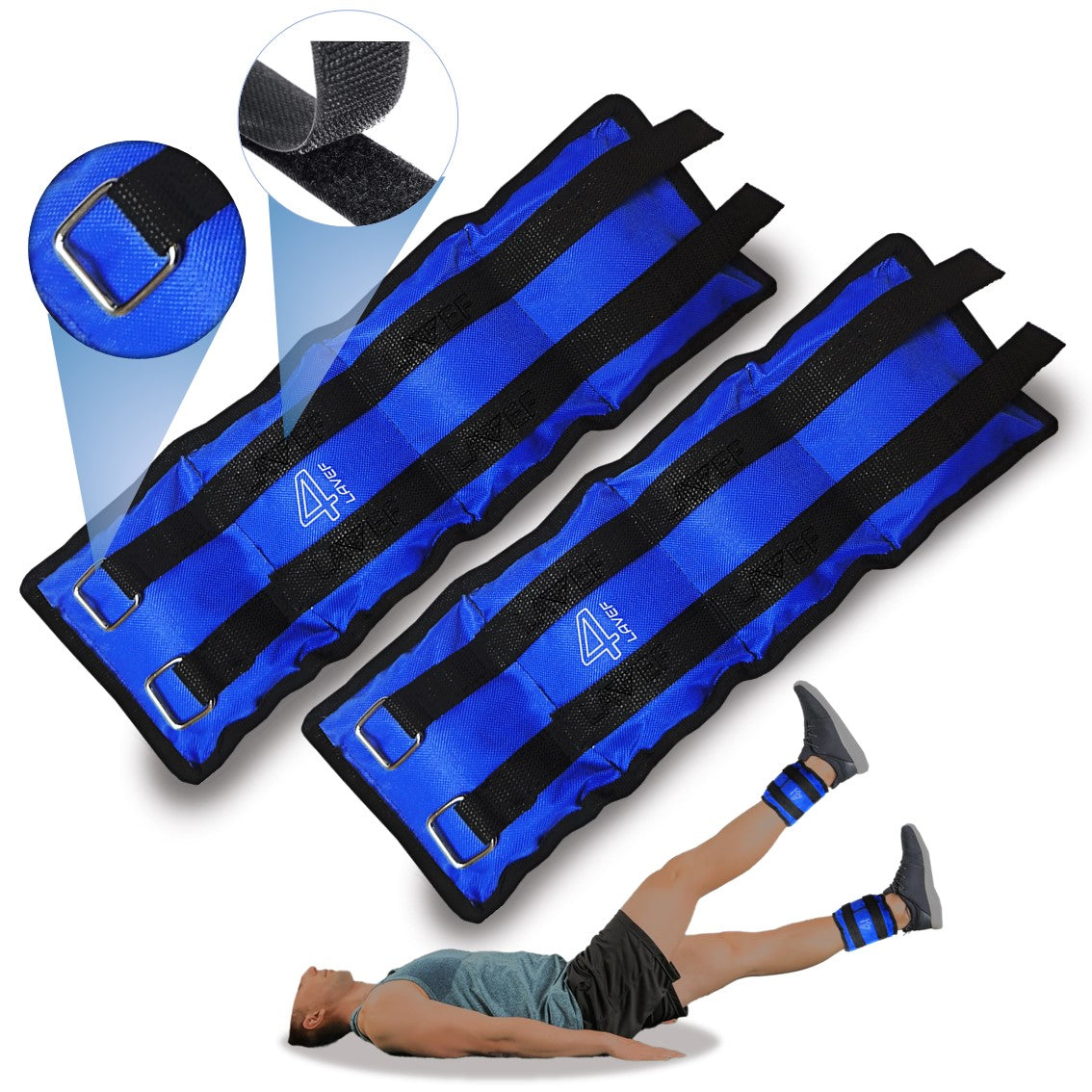 Pesas tobilleras 4K Lavef basic