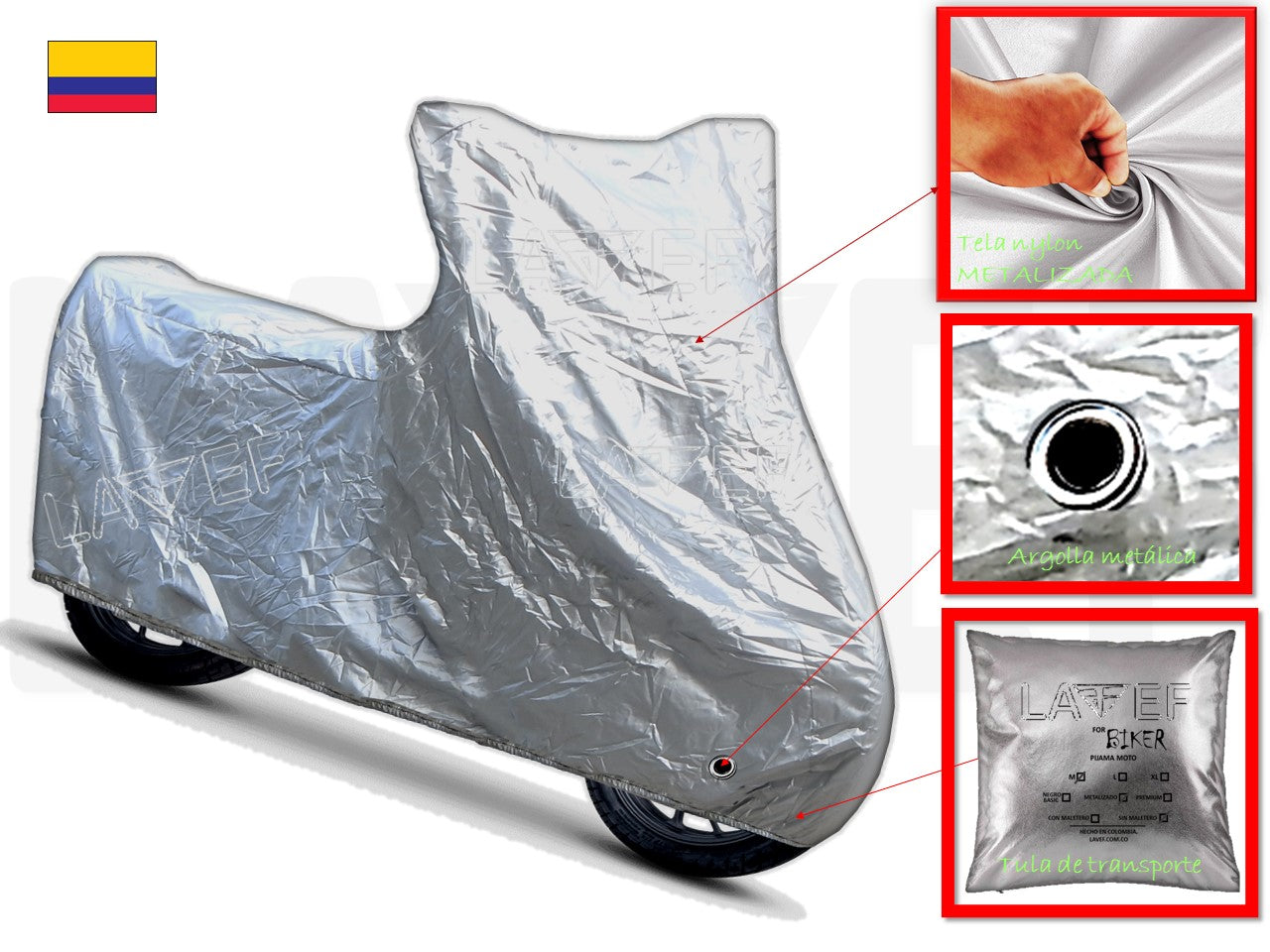 Pijama Para Moto Metalizada