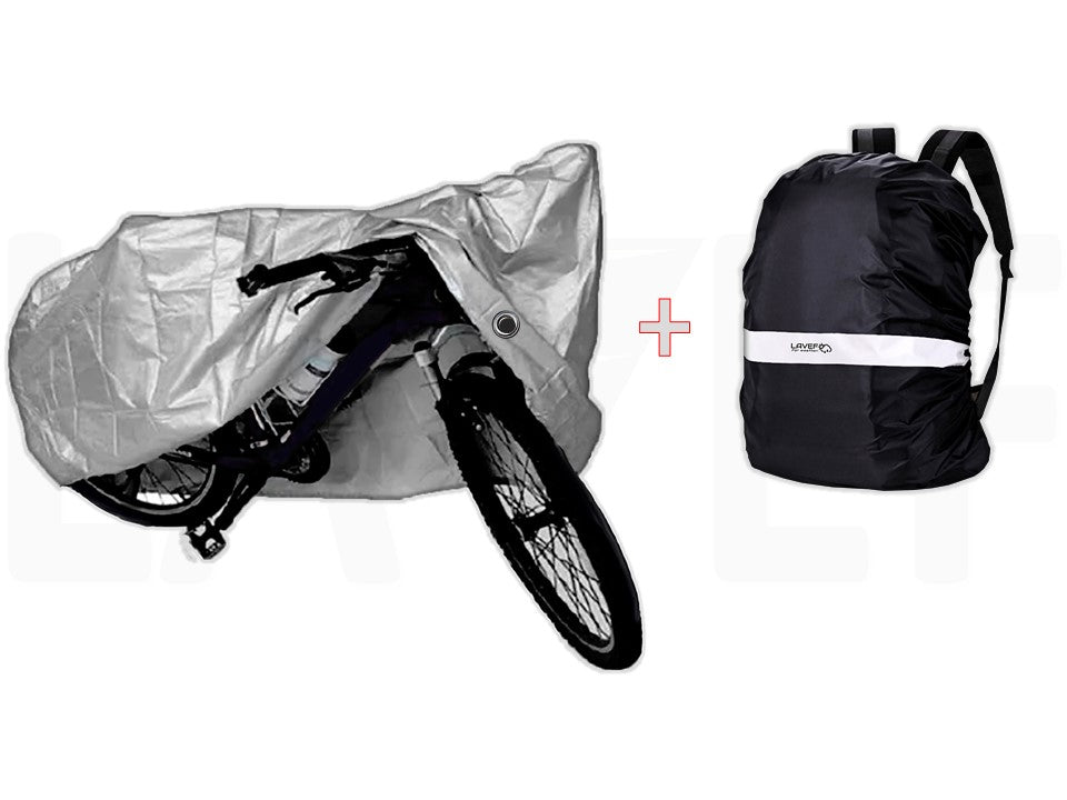 Pijama Bicicleta Contra Rallos Uv + Forro Protector Maletín