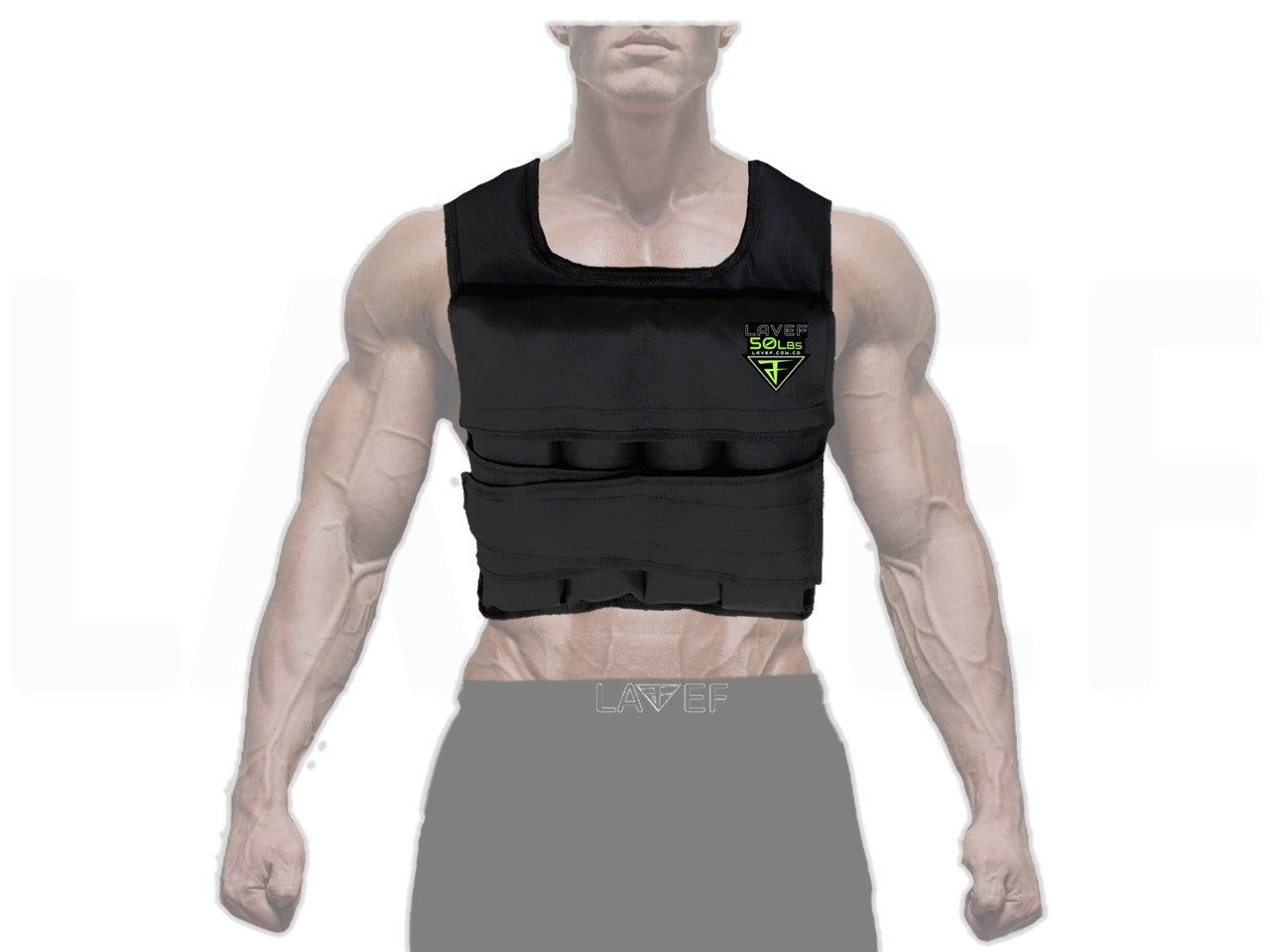 Chaleco De Peso Graduable 50 Lbs