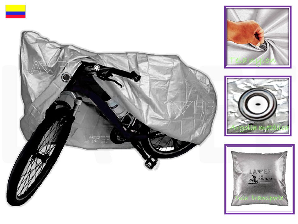 Pijama Bicicleta Contra Rallos Uv + Forro Protector Maletín