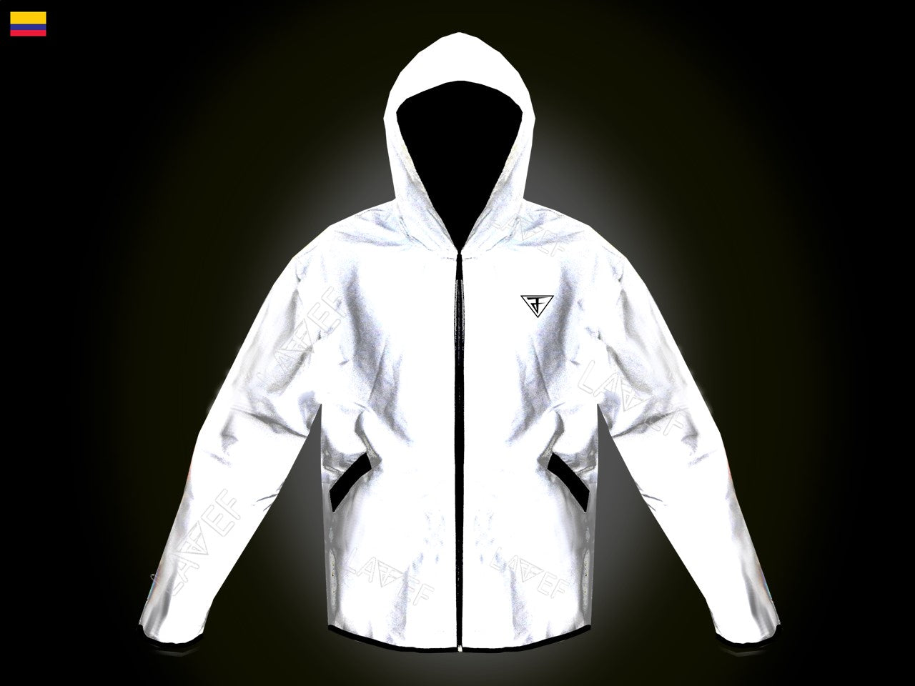Chaqueta 100% Reflectiva