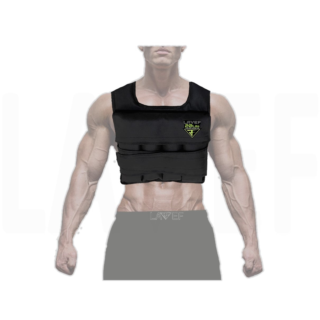 Chaleco De Lastre Ajustable (20 Lbs)+ Pesas Tobilleras 5k