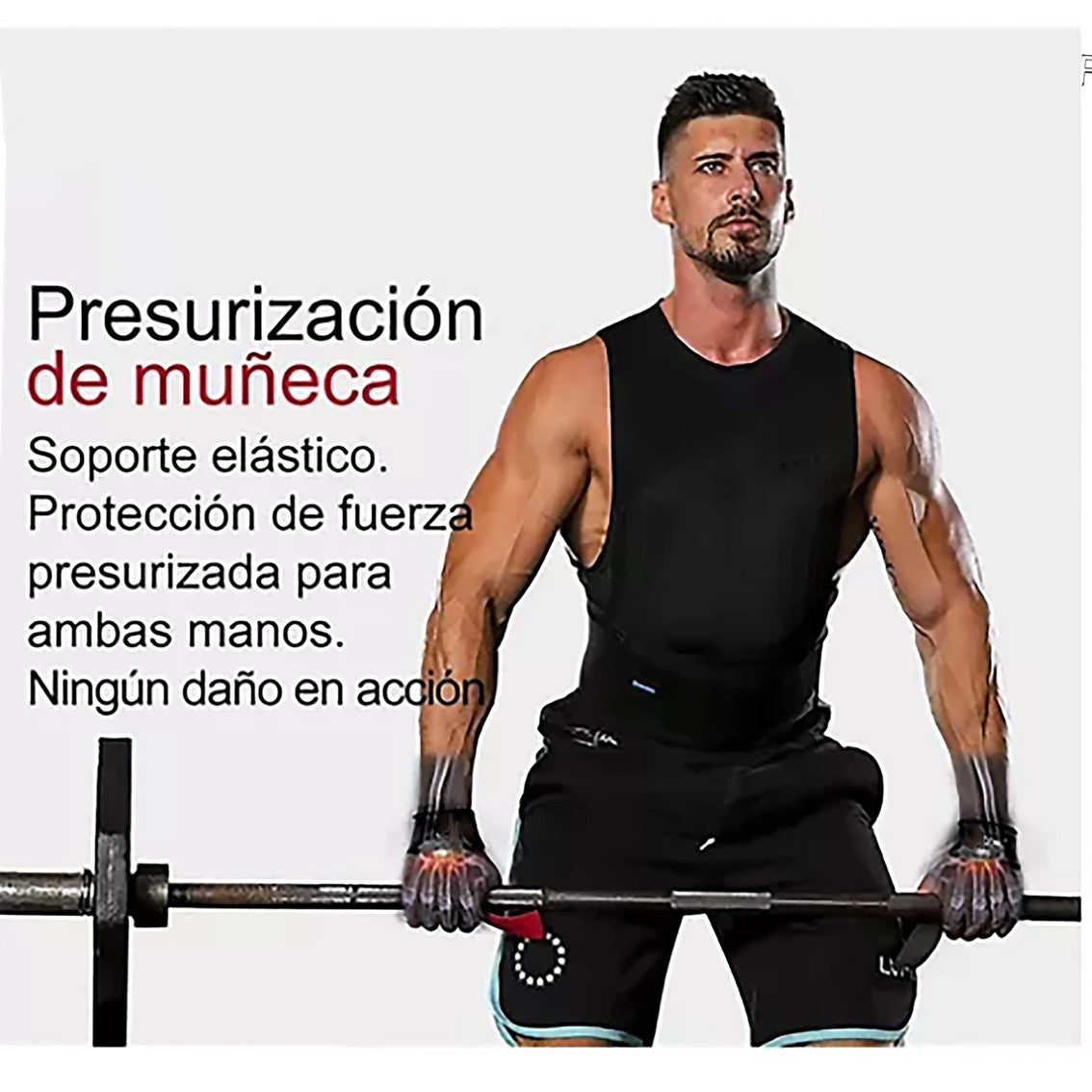 Correas Straps, Vendas Muñequeras Levantamiento Pesas. Lavef