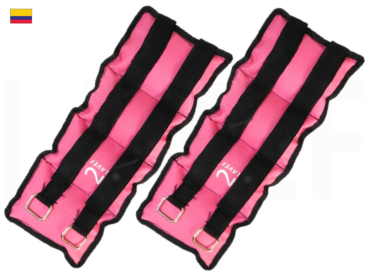 Colchoneta Mat Yumbolon Basicas Colores + Tobilleras 2k