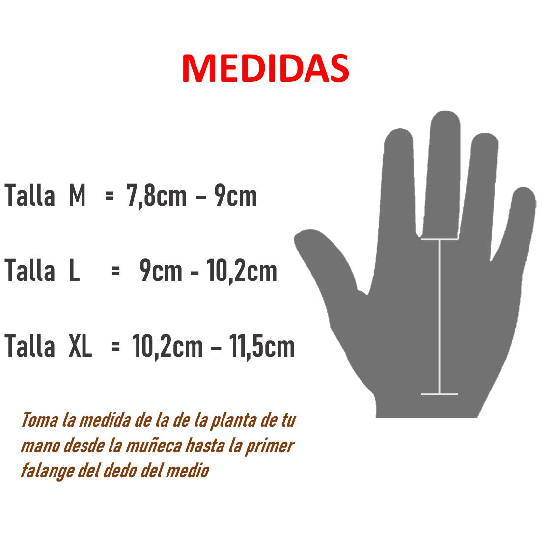 Calleras De Carnaza 3 Dedos