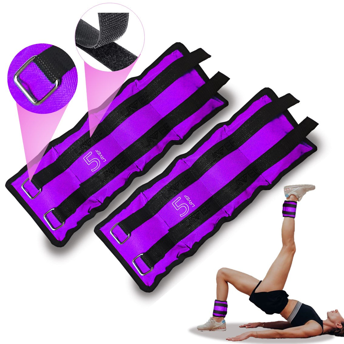 Pesas Tobilleras 5K Basicas