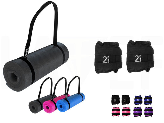 Colchoneta Mat Yumbolon Basicas Colores + Tobilleras 2k