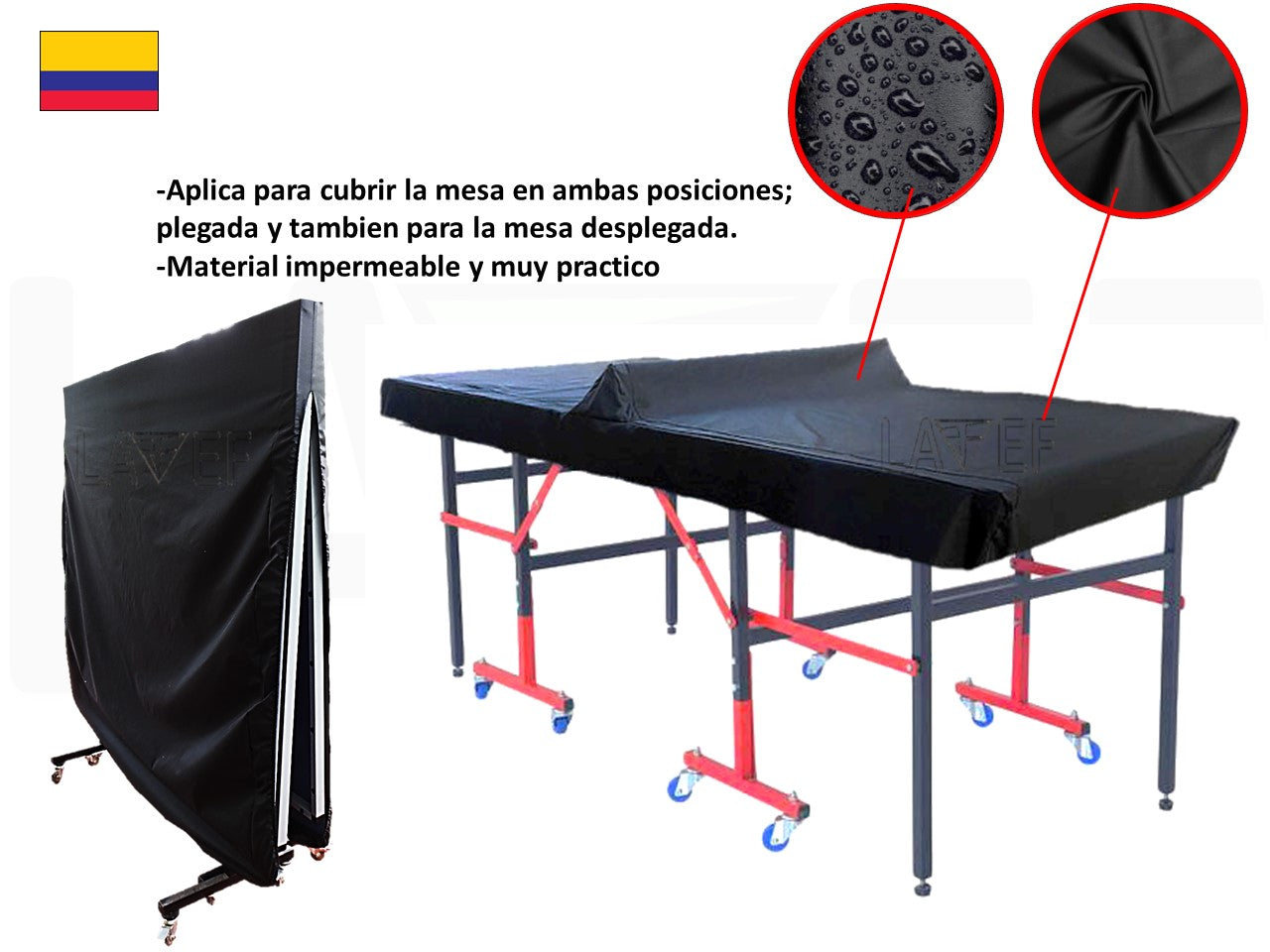 Funda Cubierta Para Mesa De Pin Pon