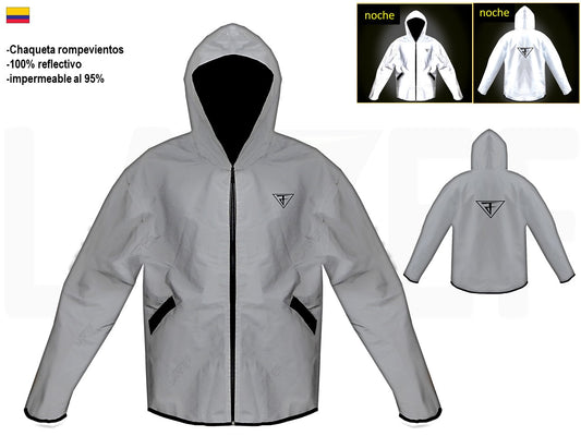 Chaqueta 100% Reflectiva