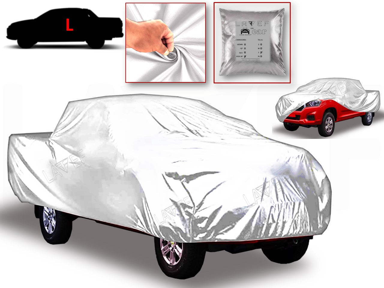 Pijama Carro PICK UP Metalizada