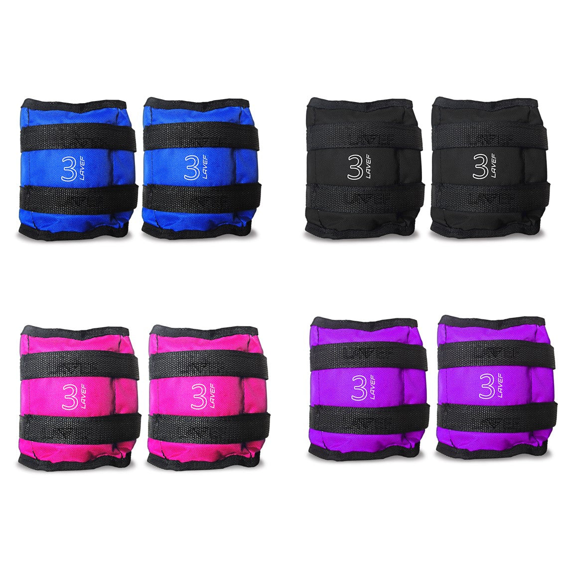 Pesas tobilleras 3K Lavef basic