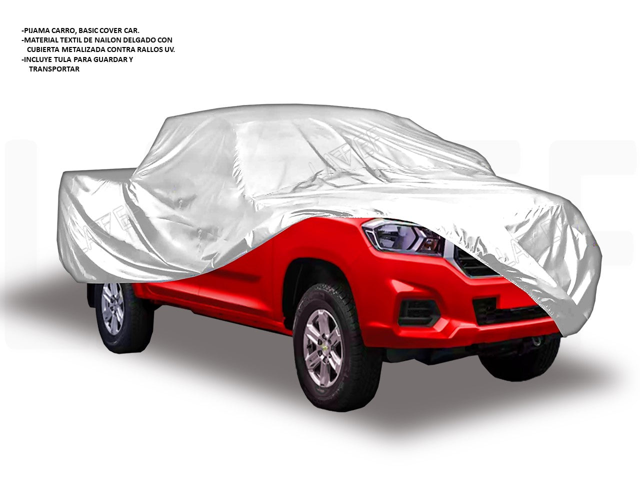 Pijama Carro PICK UP Metalizada