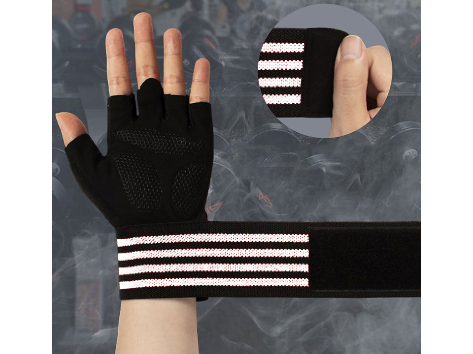 Guantes Gym Con Muñequera
