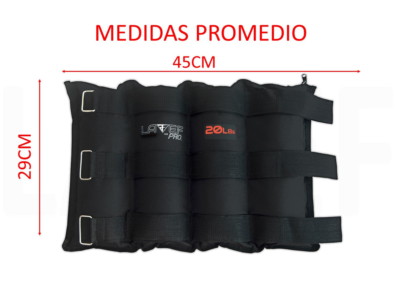 Pesas Tobilleras 20K Graduables