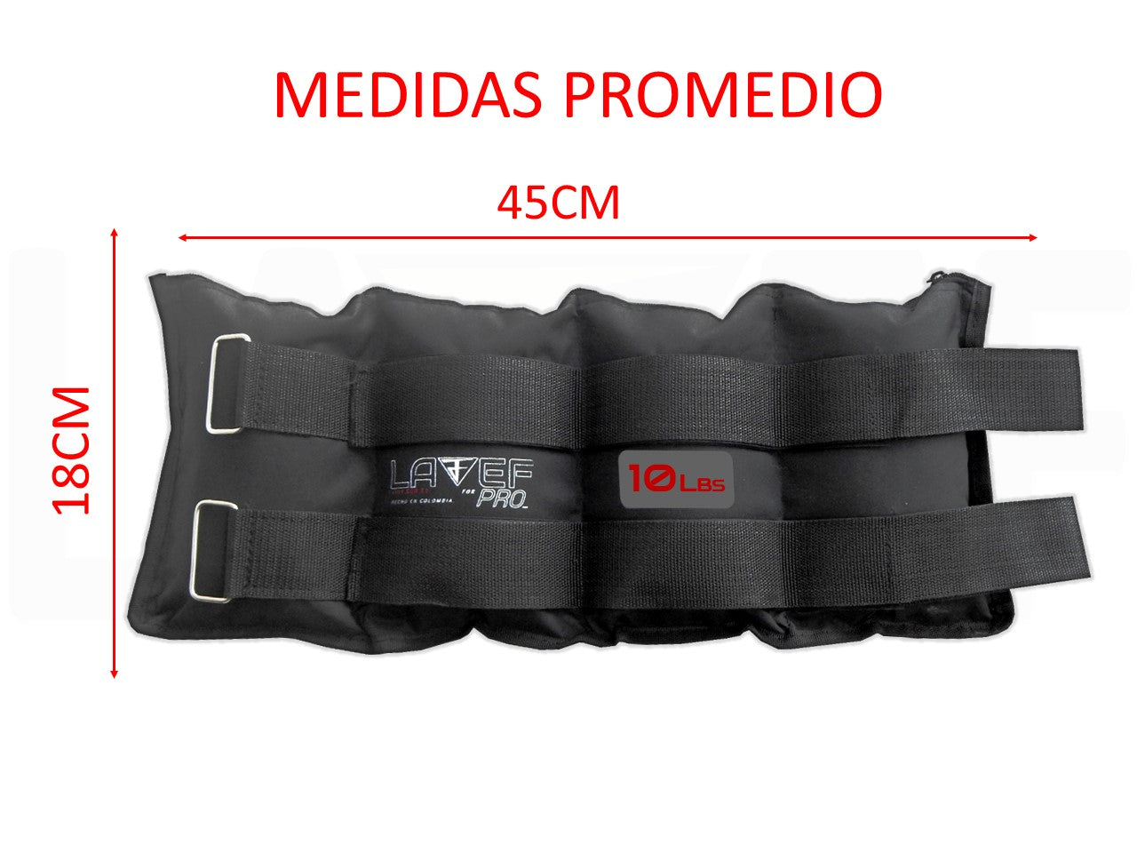Pesas Tobilleras 10K Graduables
