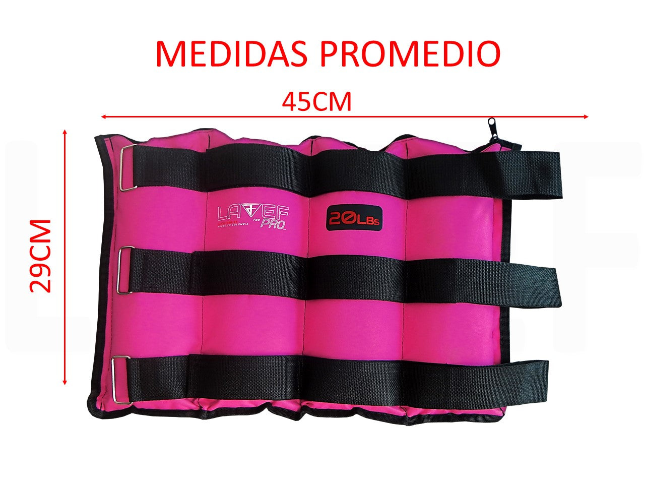 Pesas Tobilleras 20K Graduables